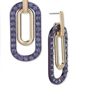 I.N.C. Oval Tower Earrings